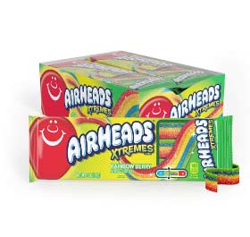 Airheads Xtremes Sweetly Sour Candy Rainbow Berry
