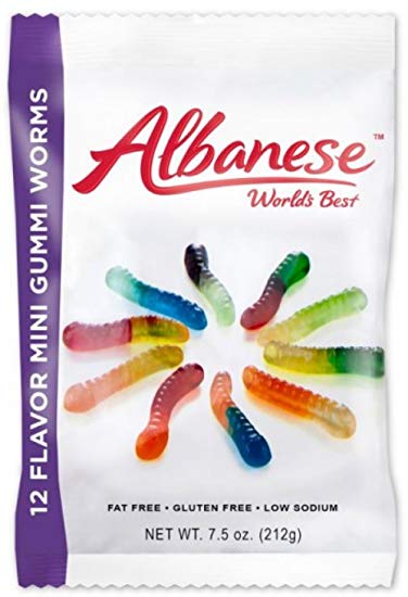 Albanese Candy Mini Gummi Worms