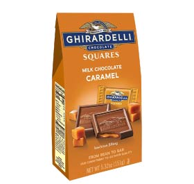 Ghirardelli Milk Caramel Filled Squares