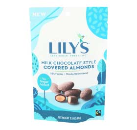 Lily's Chocolate Almonds Milk Chocolate Covered