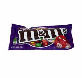 M&M's Dark Chocolate Candy