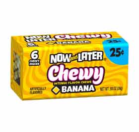 Now & Later Soft Taffy Chewy Banana