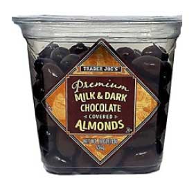 Trader Joe's Premium Milk Chocolate Almonds