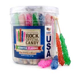 Boone's Mill XL Rock Crystal Candy Sticks